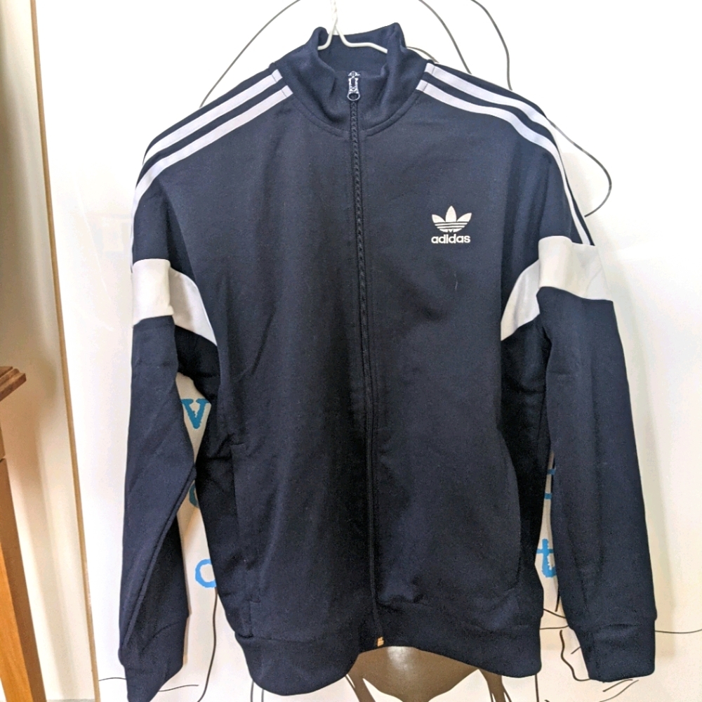 Adidas zip up tracksuit